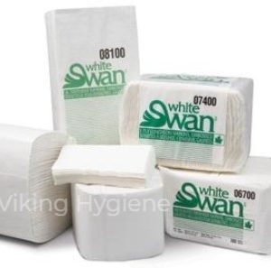 LACC6000 – White Swan Table Top Napkins 24 x 250