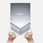 Dyson Airblade V Hand Dryer Nickel ( HU02 ) – 30 % Quieter